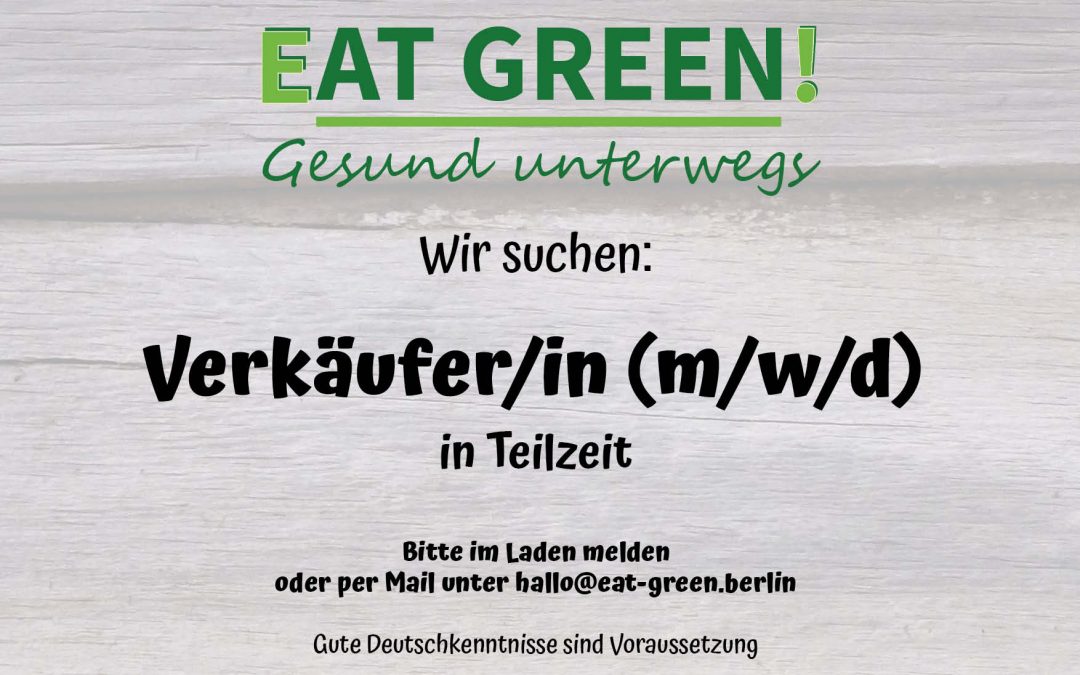 Verkäufer/in gesucht