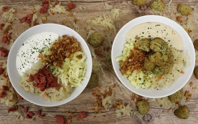 Kartoffelbowl „Sauerkraut“